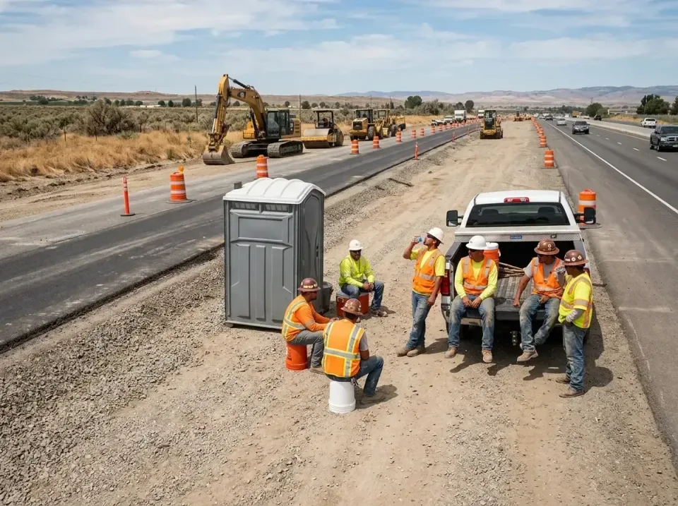 highway-road-construction-crew-007 — frequently asked questions, Porta Potty and Restroom Rentals in Pikeville, TN